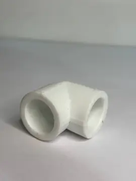 Уголок PP-R 90° 25 мм белый